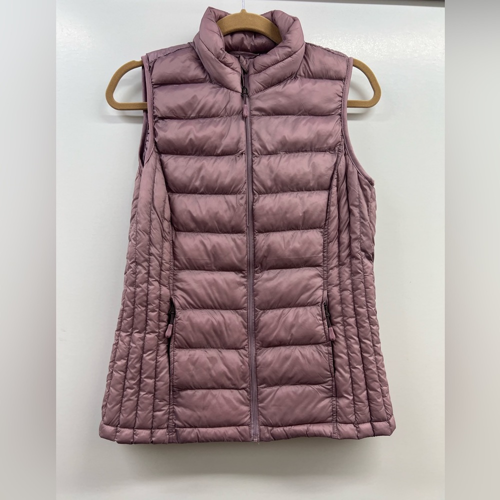 Lavender-pink Puffer Vest